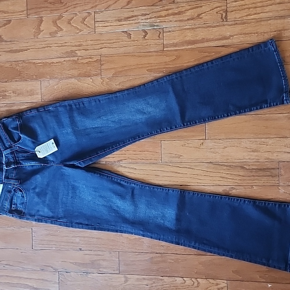 Premiun Levi's Blue Flare Wide Leg Jeans
